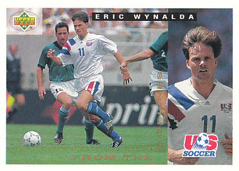 Eric Wynalda USA Upper Deck World Cup 1994 Preview Eng/Spa From The Sideline #148
